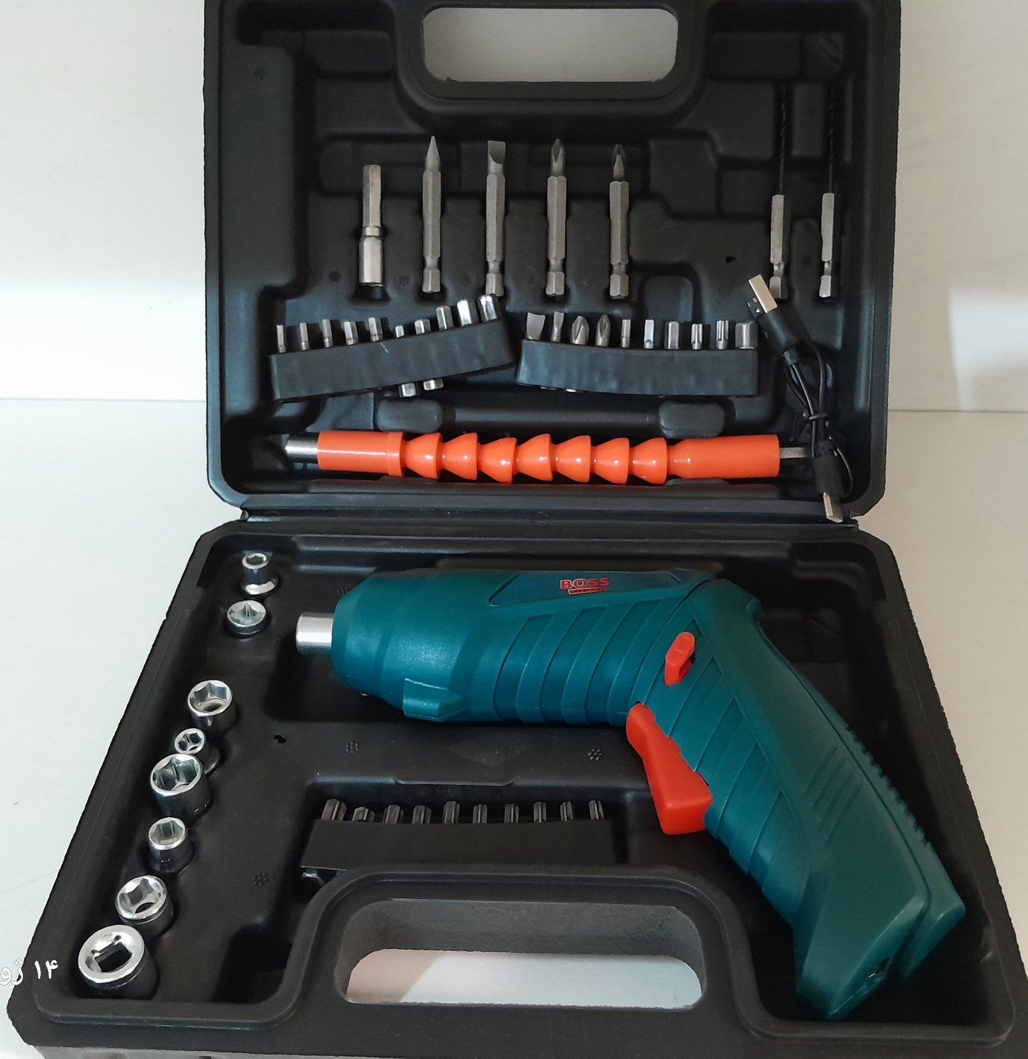 پیچ گوشتی شارژی تاشو کیفی باس مدل BS1231H031
