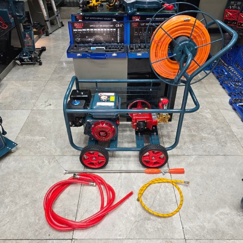 سمپاش بنزینی چهار زمانه صنعتی باس مدل BS123ZX210-3