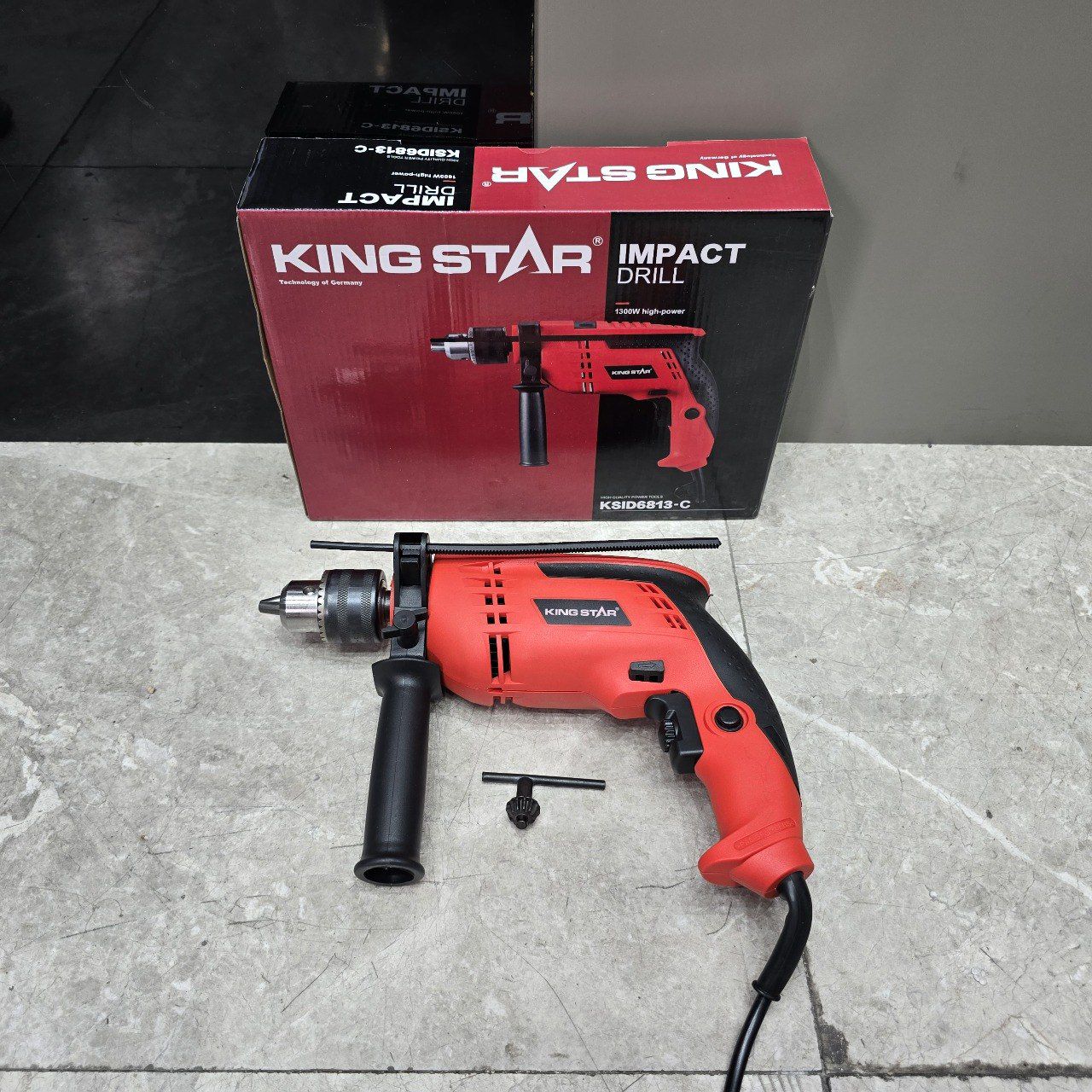 دریل 13 چکشی کینگ استار مدل 6813