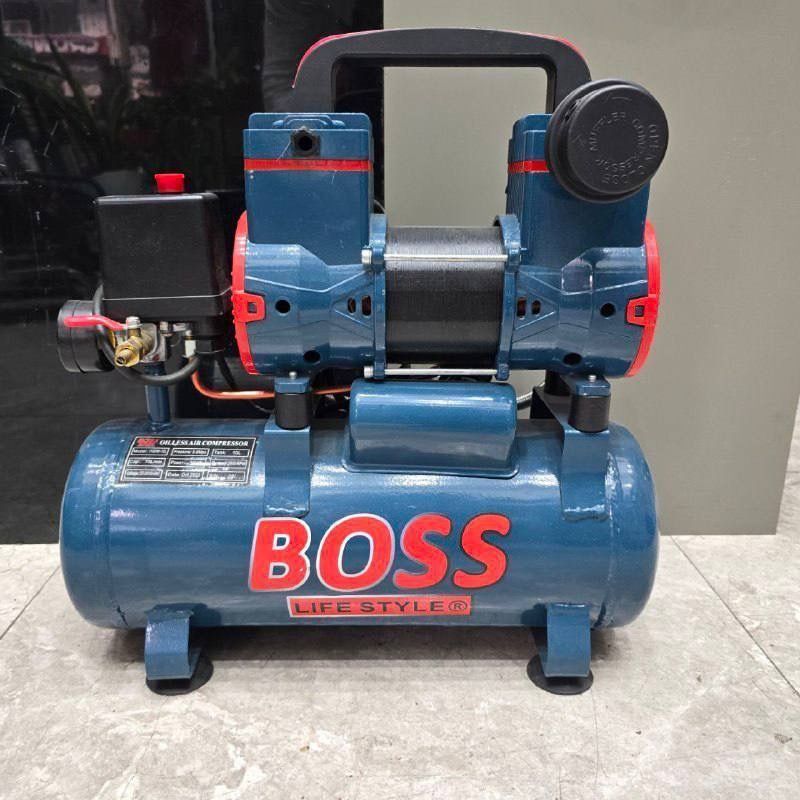 کمپرسور ۱۰ لیتر بی صدا (سایلنت) باس مدل 10L