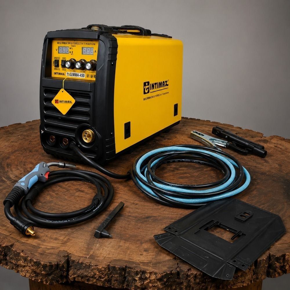 دستگاه جوشکاری Co2 و الکترود صنعتی اینتیمکس ۴۵٠ آمپر مدل  Mig/MMa-450