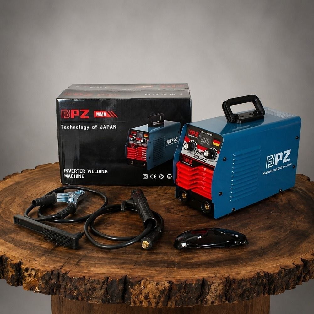 دستگاه جوش اینورتر ۴٠٠ آمپر اتاق متوسط نمایشگر بزرگ بی پی زد مدل 400TB