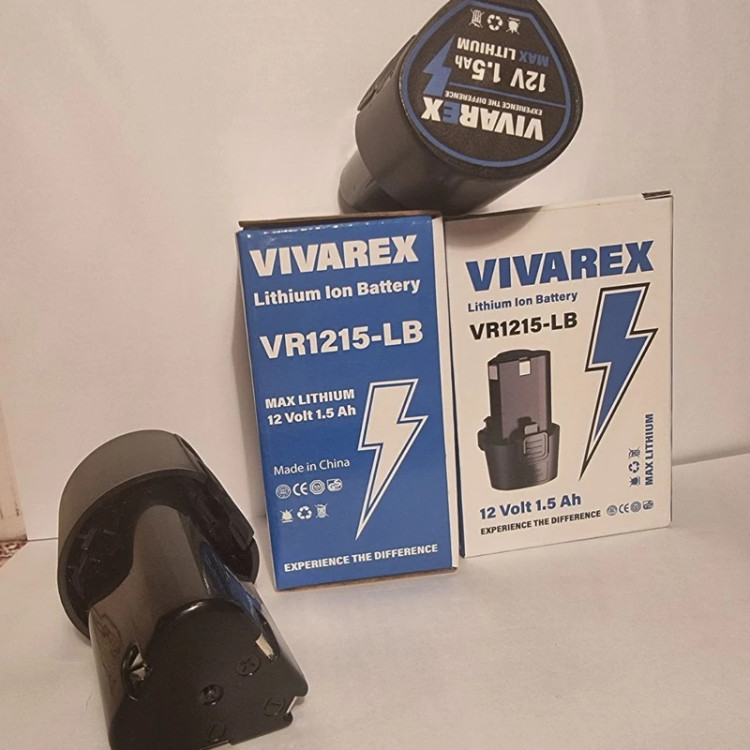 باتری لیتیومی 12 ولت ویوارکس VIVAREX مدل VR1215-LB