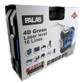 تراز لیزری 16 خط شارژِی نور سبز پالاس مدل P5150