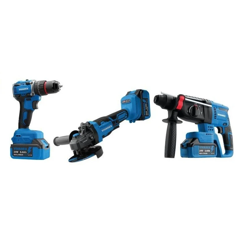 کیت شارژی براشلس سه عددی ویوارکس مدل VR2403-BCK